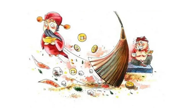 Ngày mùng 1 Tết nên đăc biệt kiêng kỵ quét nhà, đổ rác