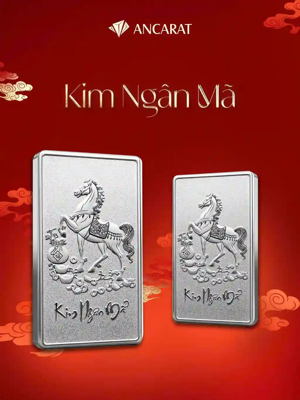 Horse-Themed Silver Bars
