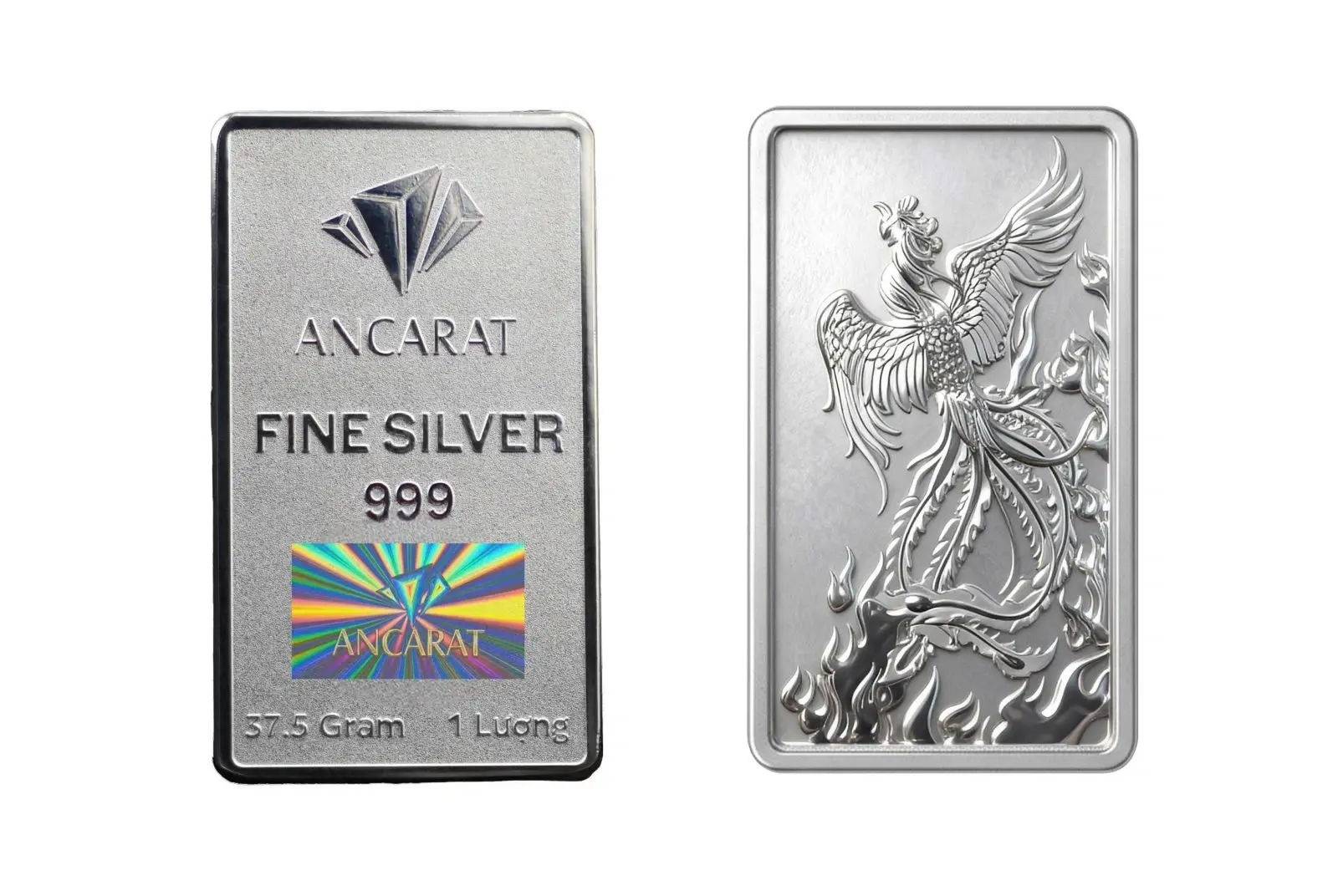 Cận cảnh chip NFC siêu nhỏ được tích hợp mã hóa độc bản, xác lập chuẩn mực chống giả tuyệt đối cho dòng sản phẩm Bạc Ancarat NFC thông minh.