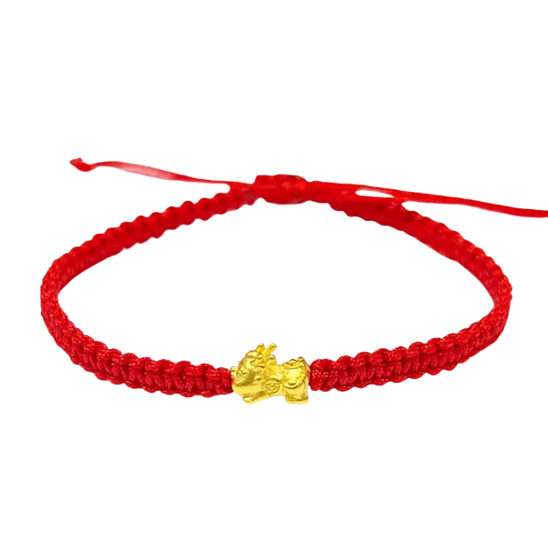 Vòng Tay Charm Vàng 24K Tỳ Hưu Baby MS01 Size XS