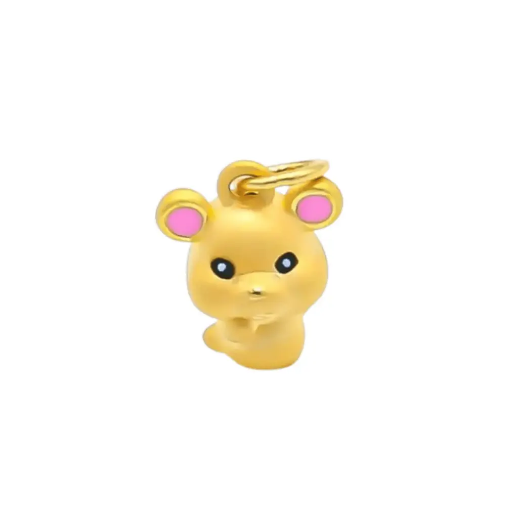 Mặt Dây Vàng 24k Kim Tí MS12 Phong Thủy May Mắn