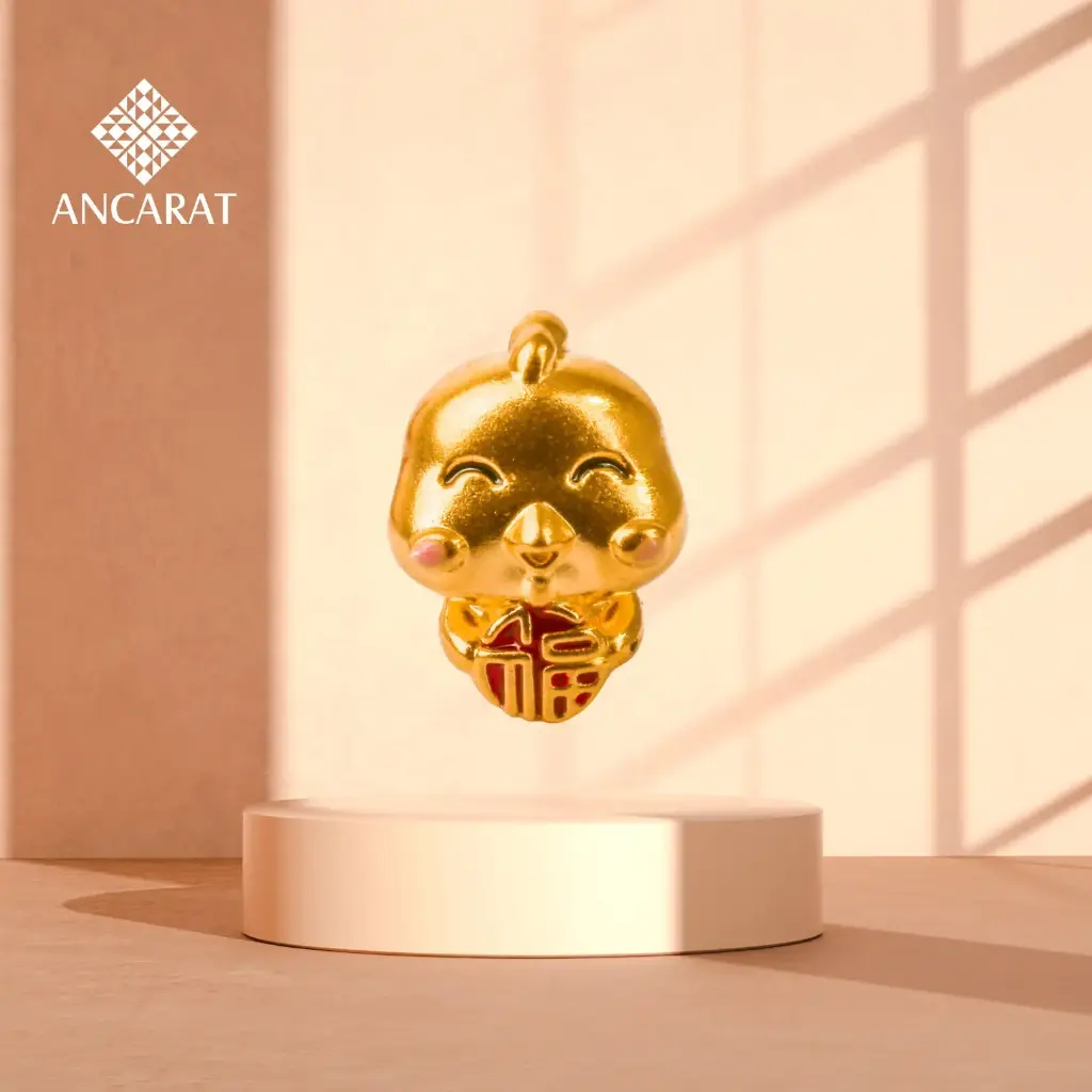 Mặt Dây Vàng 24K Kim Tí Lục Lạc