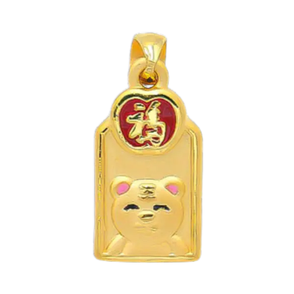 Mặt Dây Vàng 24k Kim Dần May Mắn – Tài Lộc
