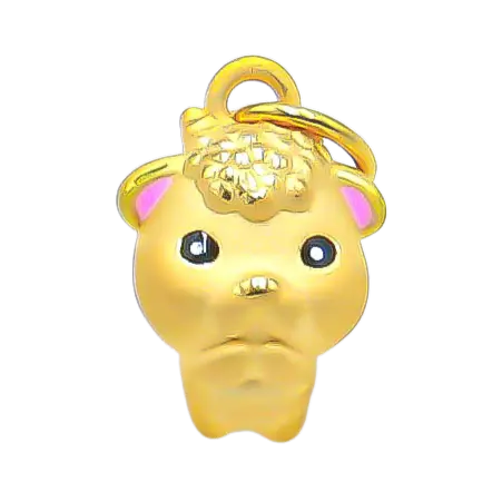 Mặt Dây Vàng 24K Kim Mùi MS12 May Mắn