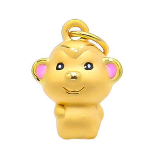 Mặt Dây Vàng 24k Kim Thân MS12 Phong Thủy May Mắn
