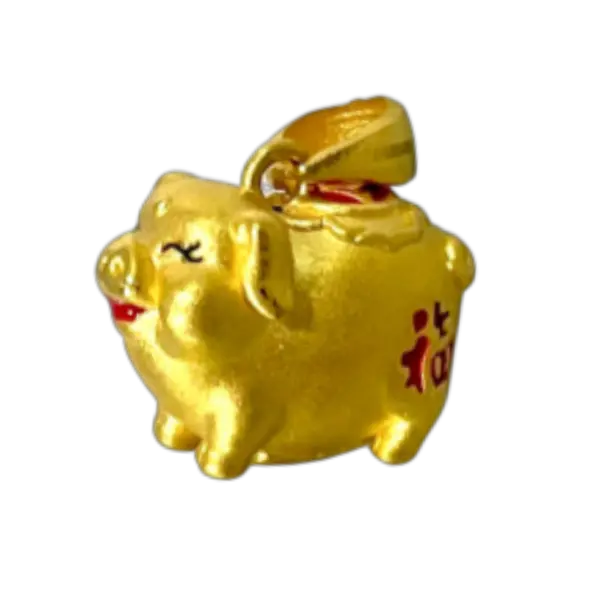 Mặt dây Vàng 24K Kim Hợi MS18