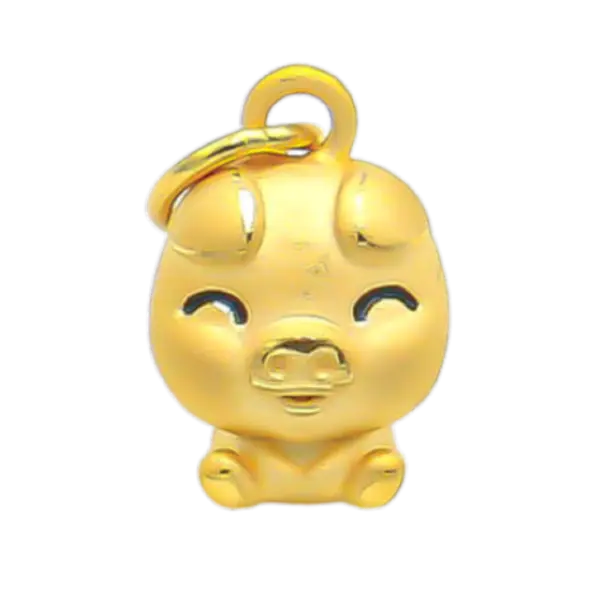 Mặt Dây Vàng 24K Kim Hợi MS12 May Mắn