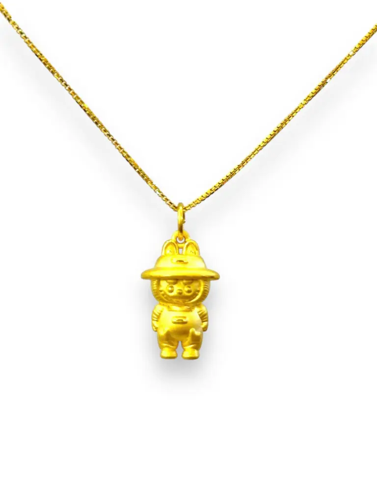 Mặt dây Vàng 24K Labubu ES18