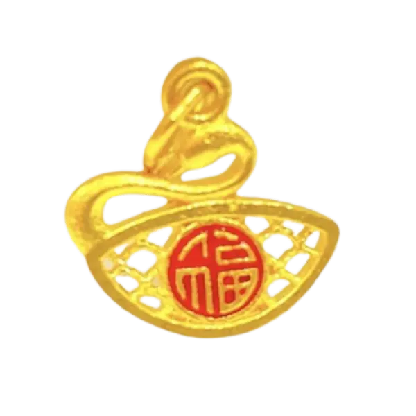 Mặt dây Vàng 24K Thiên Nga Phúc MS12