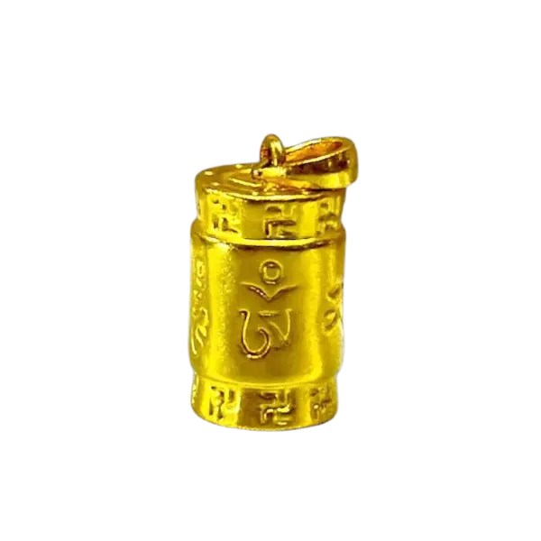 Mặt dây vàng 24K Lục tự đại minh chú MS22