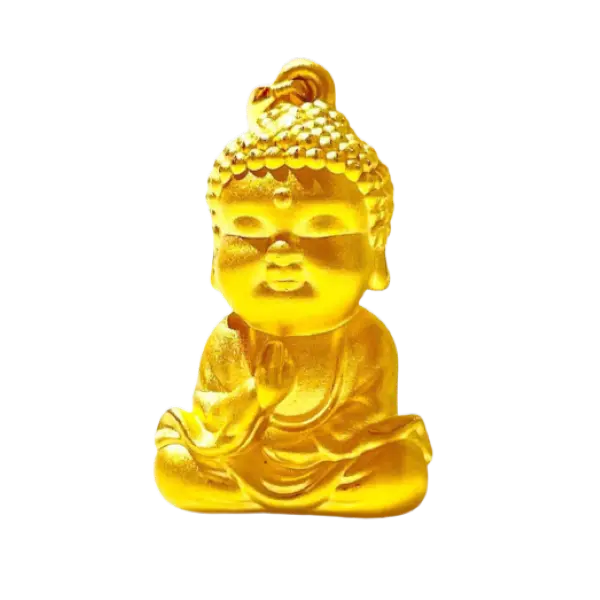 Mặt dây Vàng 24K Phật A Di Đà MS28