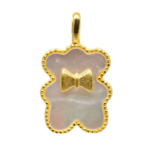 Mặt Dây Vàng 24K Gấu Teddy ES14