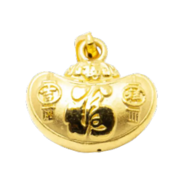 Mặt Dây Vàng 24K Khánh Vàng Chữ Phúc Tài Lộc