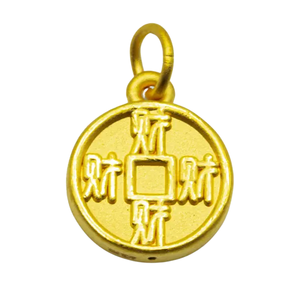 Mặt Dây Vàng 24K Đồng Xu ES14