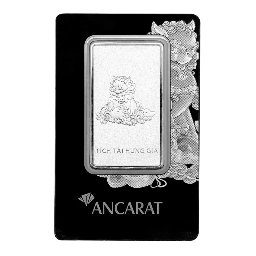 Bạch Lân Thịnh Vượng 1 Lượng .999 Silver Bar