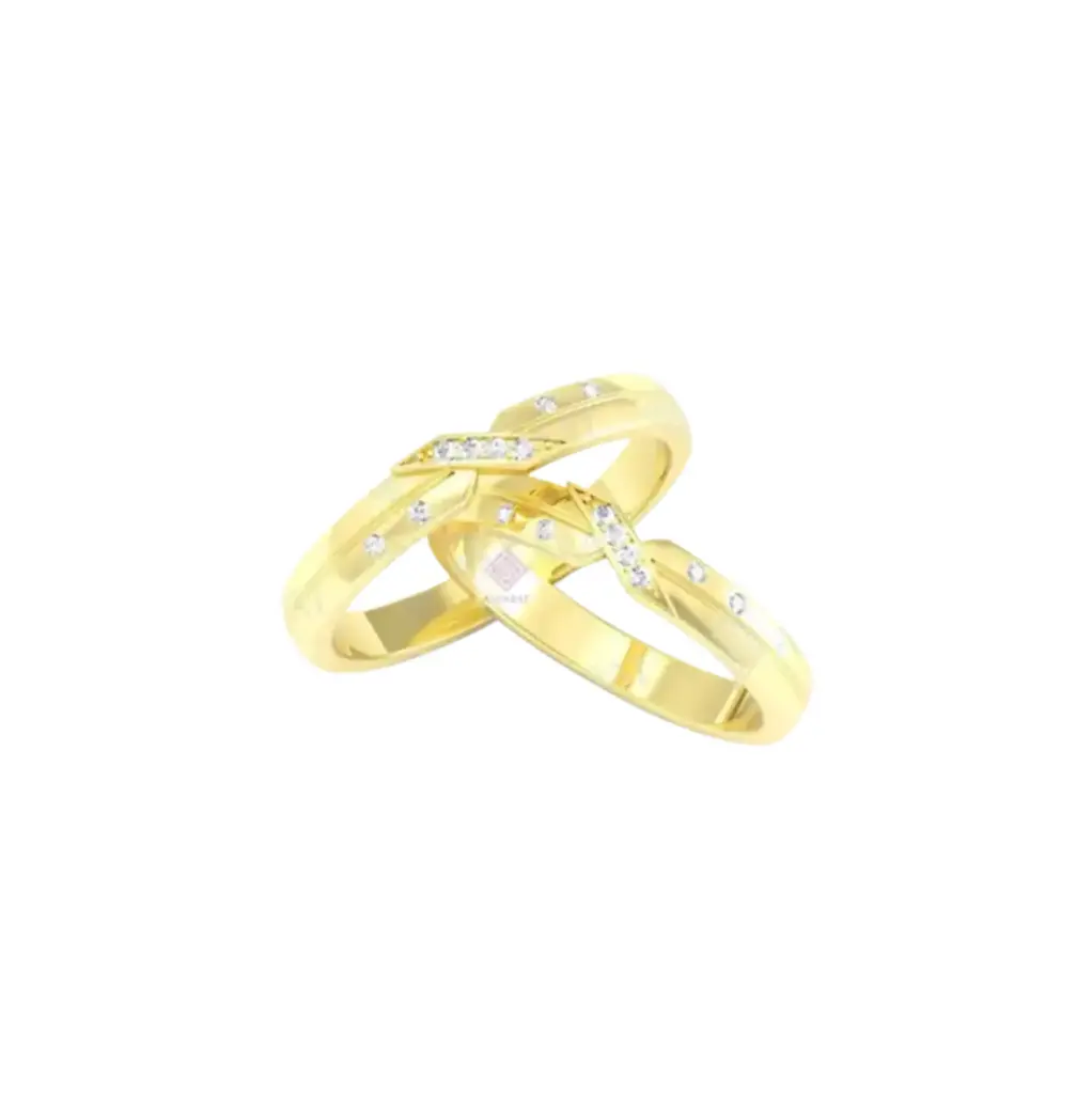 Nhẫn cưới Vàng – 0198