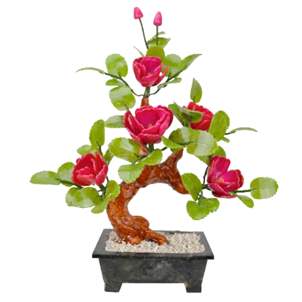 Bonsai Hải Đường 3 Bông
