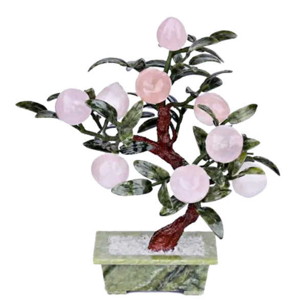 Bonsai Đào Thạch Anh 8 Quả