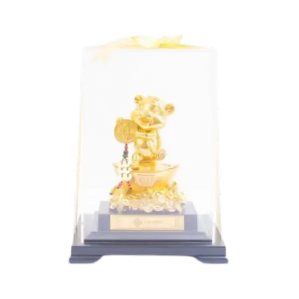 Tượng mạ vàng 24K Kim Dần – May mắn – Tài lộc