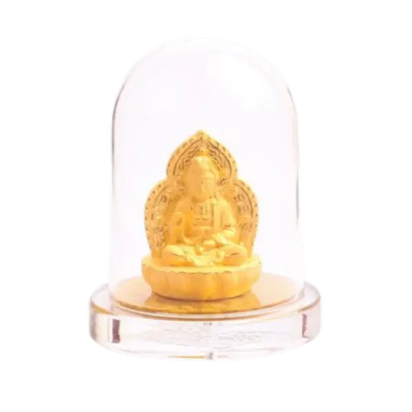 Tượng mạ vàng 24k Phật Quan thế âm bồ tát – Bình an – May mắn