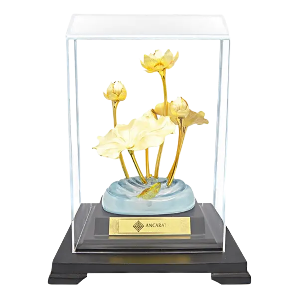 Tượng mạ vàng 24K Hoa Sen Đại Lộc