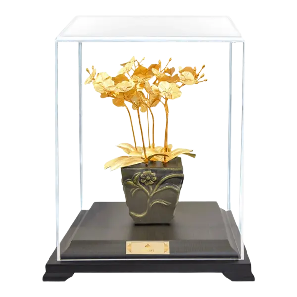 Tượng mạ vàng 24K Hoa Lan Orchid