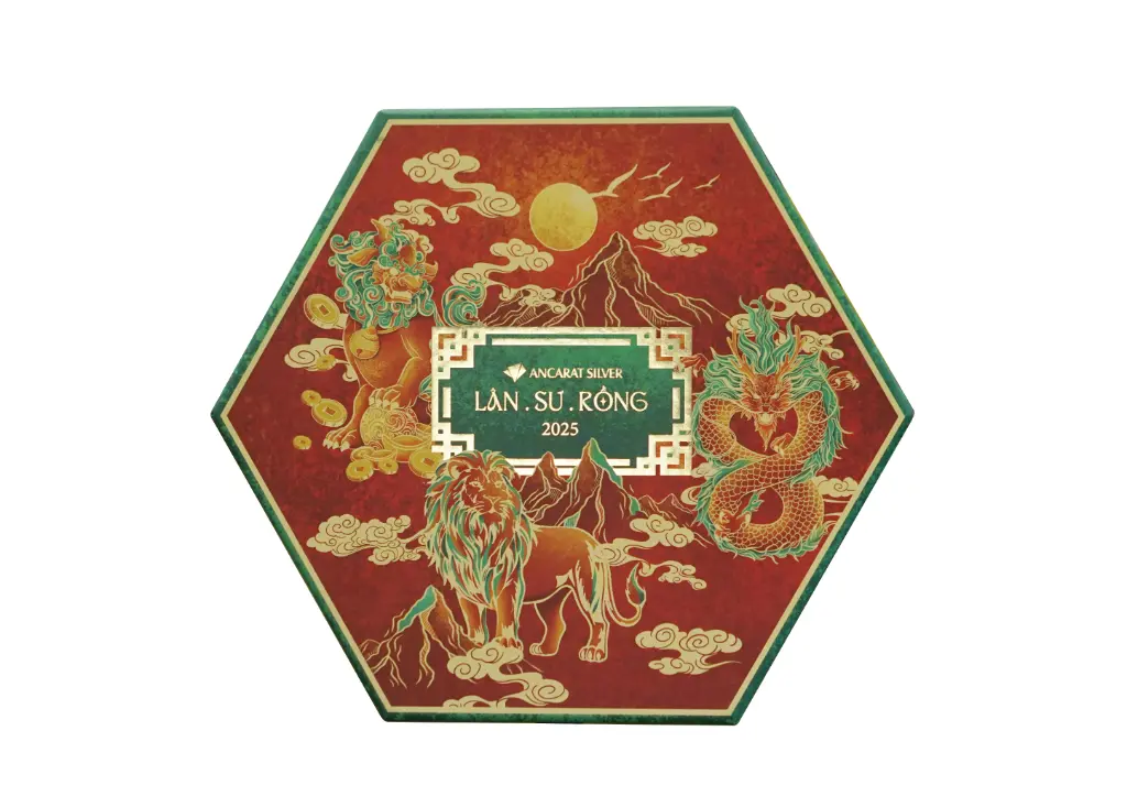 BỘ SƯU TẬP QUÀ TẶNG “LÂN – SƯ – RỒNG” - 5 lượng