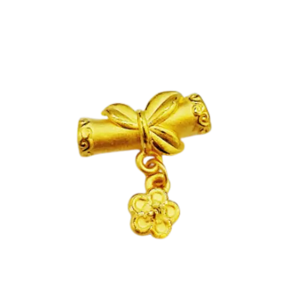 Charm rơi vàng 24K Hoa mặt trời ES14
