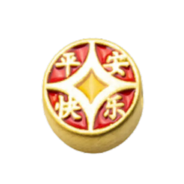 Charm Vàng 24K Đồng Xu Bánh Bao ES12