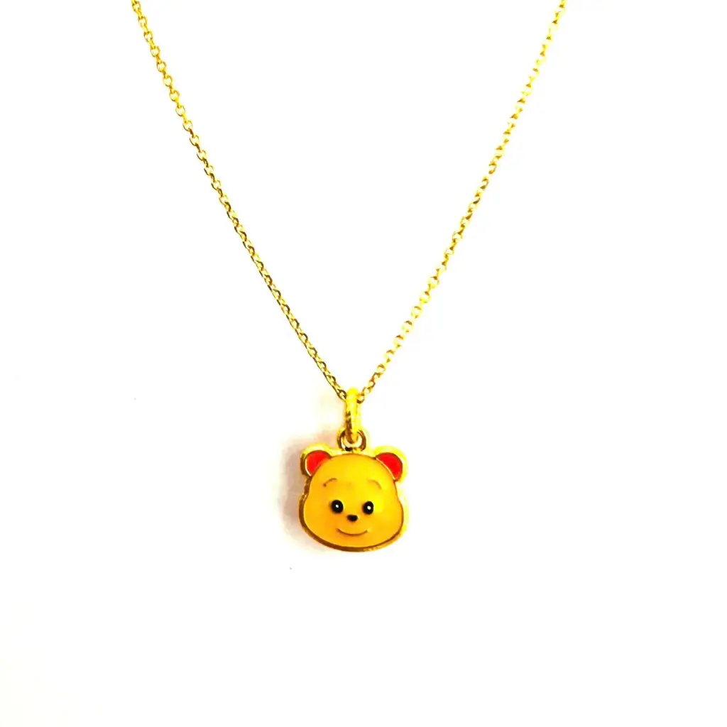 Charm Vàng 24K Gấu Pooh 5D ES06
