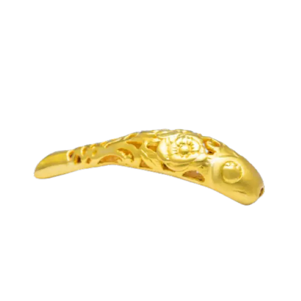 Charm Vàng 24K Hoa Ngư