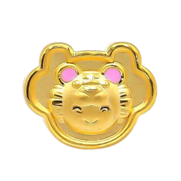 Charm Vàng 24K Kim Dần Khánh Vàng Chữ Phúc
