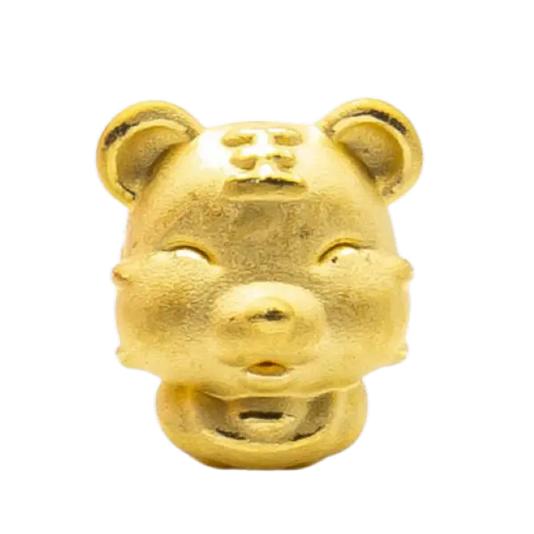 Charm Vàng 24K Kim Dần Ôm Thỏi Vàng MS06