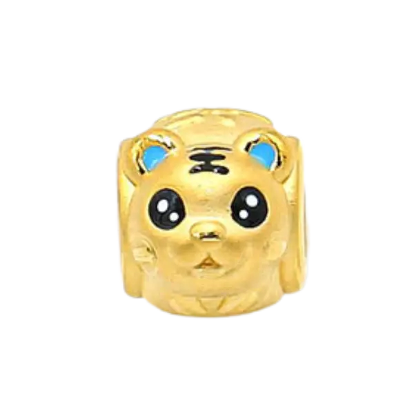 Charm Vàng 24k Kim Dần Trụ Chữ Phúc