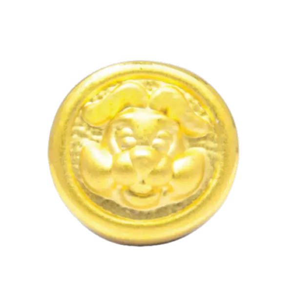 Charm Vàng 24K Kim Mão bánh bao