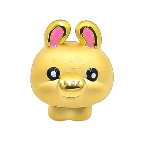 Charm Vàng 24k Kim Mão MS12 Tài Lộc