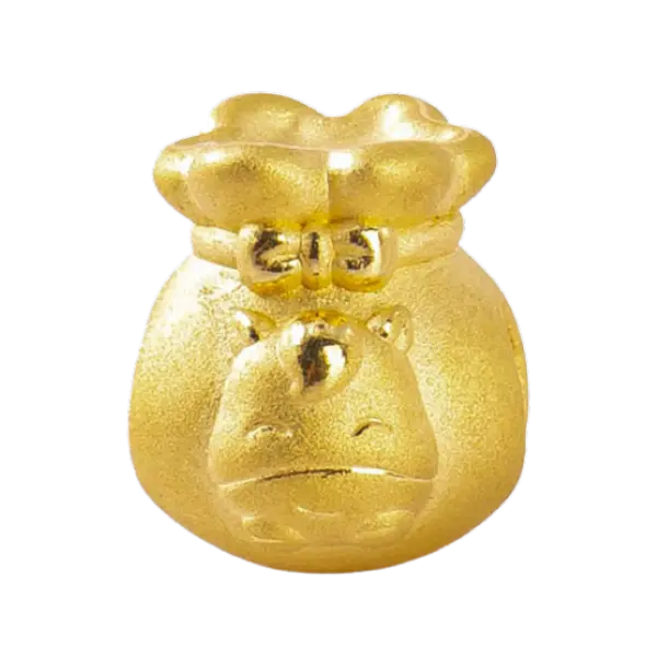 Charm Vàng 24K Kim Ngọ Bao Đựng Tiền