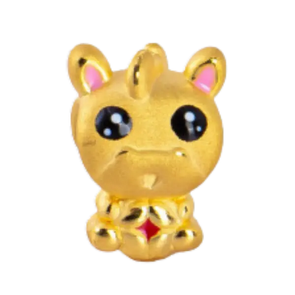 Charm Vàng 24K Kim Ngọ MS14