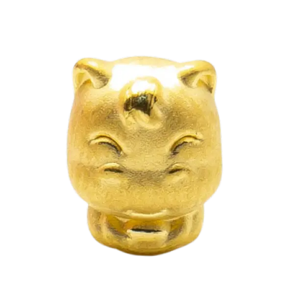 Charm Vàng 24K Kim Ngọ Ôm Thỏi Vàng MS06