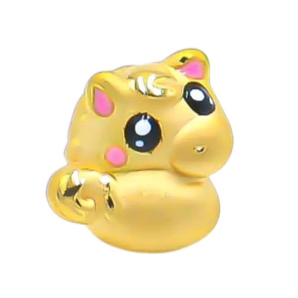 Charm Vàng 24K Kim Ngọ Tài Lộc MS12