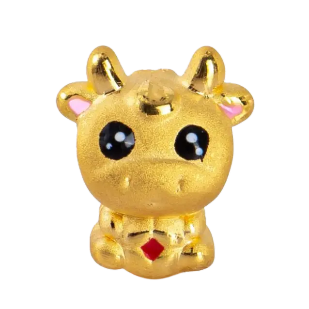 Charm Vàng 24K Kim Sửu MS14