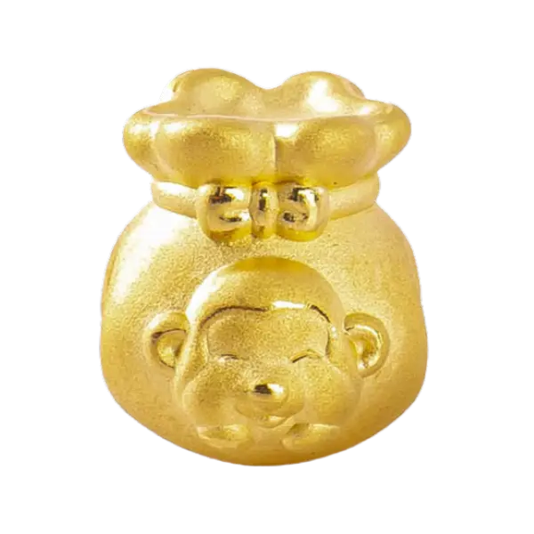Charm Vàng 24K Kim Thân Bao Đựng Tiền