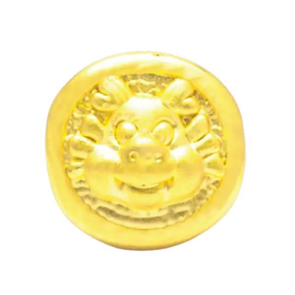 Charm Vàng 24K Kim Thìn bánh bao