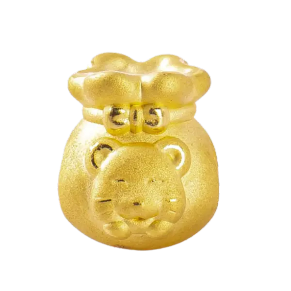 Charm Vàng 24K Kim Tí Bao Đựng Tiền