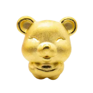 Charm Vàng 24K Kim Tí Ôm Thỏi Vàng MS06
