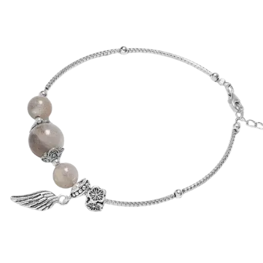 Vòng tay đá Thạch anh ám khói