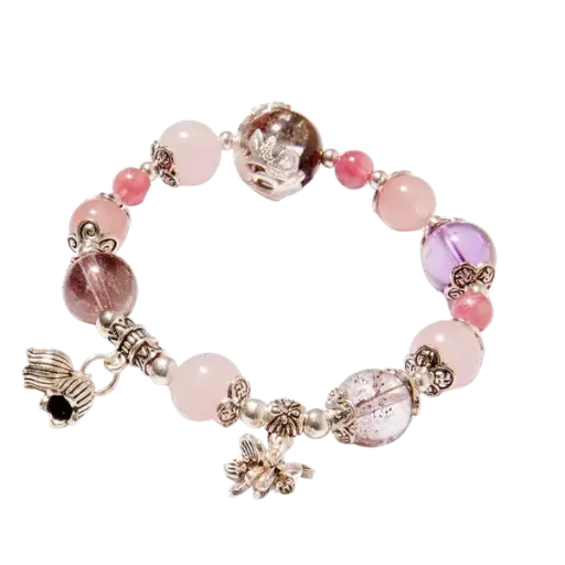 Vòng tay đá Thạch anh đa sắc