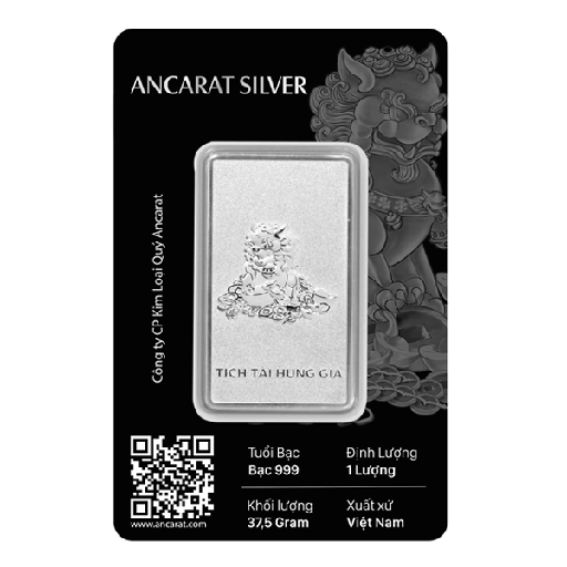 Bạch Lân Thịnh Vượng 1 Lượng .999 Silver Bar