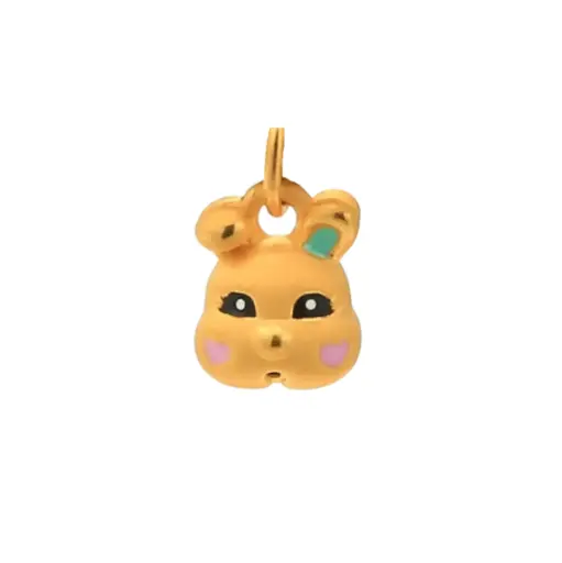 [AG9992.M004.157] Mặt dây Vàng 24K Kim Mão May Mắn