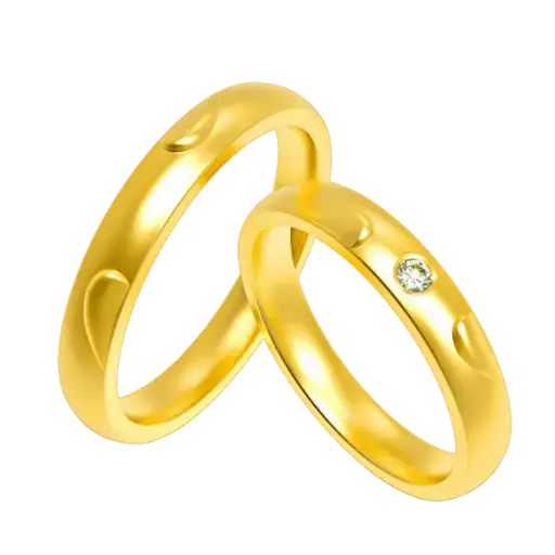 [AG7502.N237.0012] Nhẫn cưới Vàng – 0012
